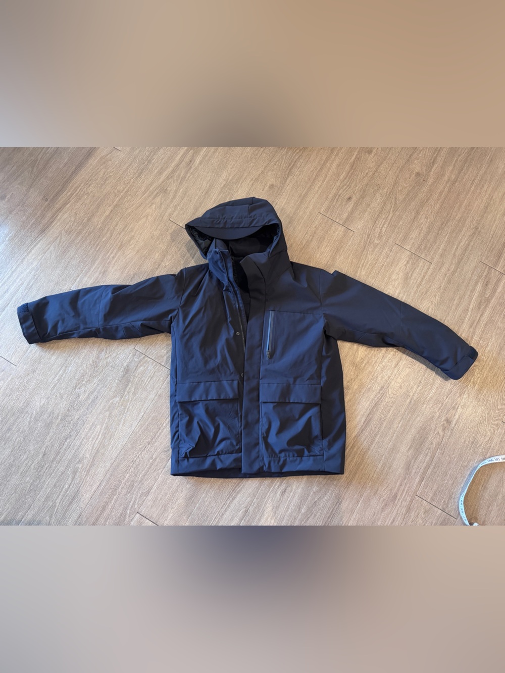 Uniqlo Hybrid Down Outerwear Navy Winter Jacket